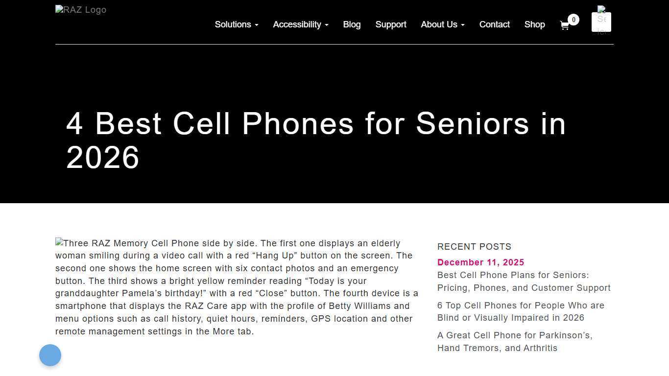 4 Best Cell Phones for Seniors in 2026